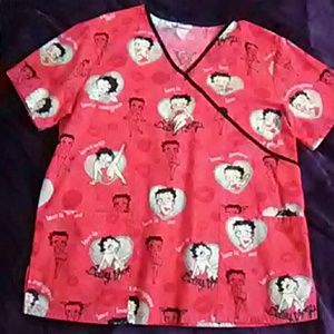 Betty Boop Scrub M/L